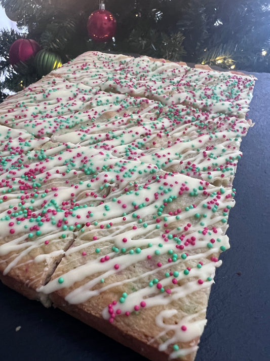 Festive Funfetti Blondies