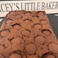 Cadbury Buttons Brownie Slab