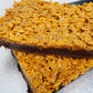 Caramel Cornflake Brownie Slab